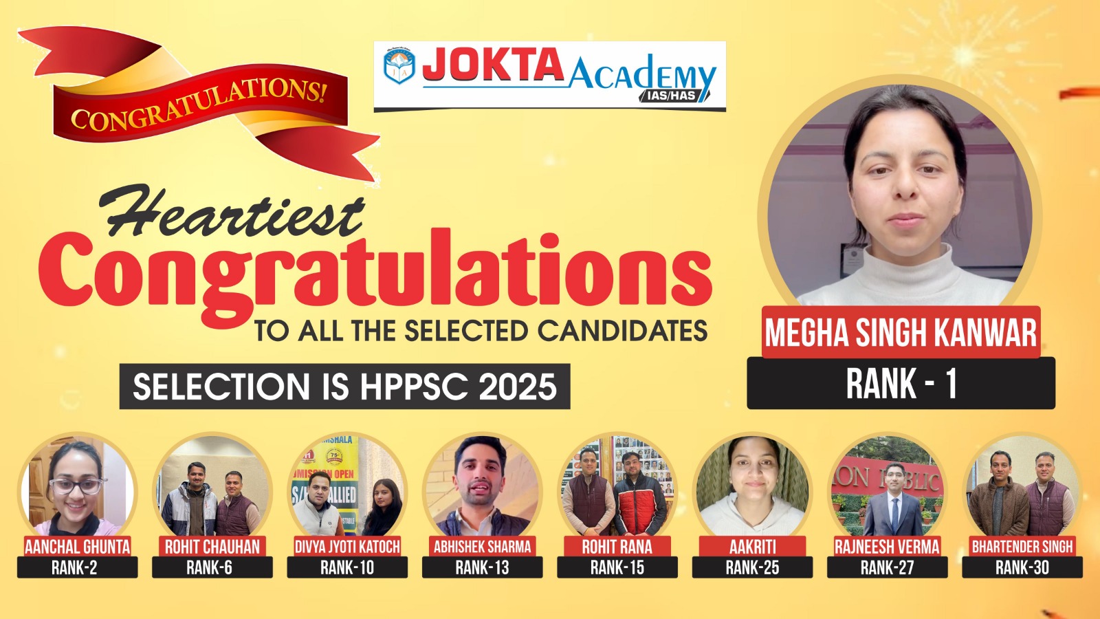 Our Selection in HPAS 2025-26 — JOKTA Academy